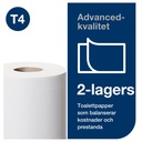 Toalettpapper T4 Advanced 2lags, 24 rullar/fp