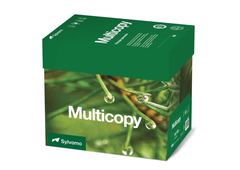 Kopieringspapper Multicopy A4 80g 500/pk