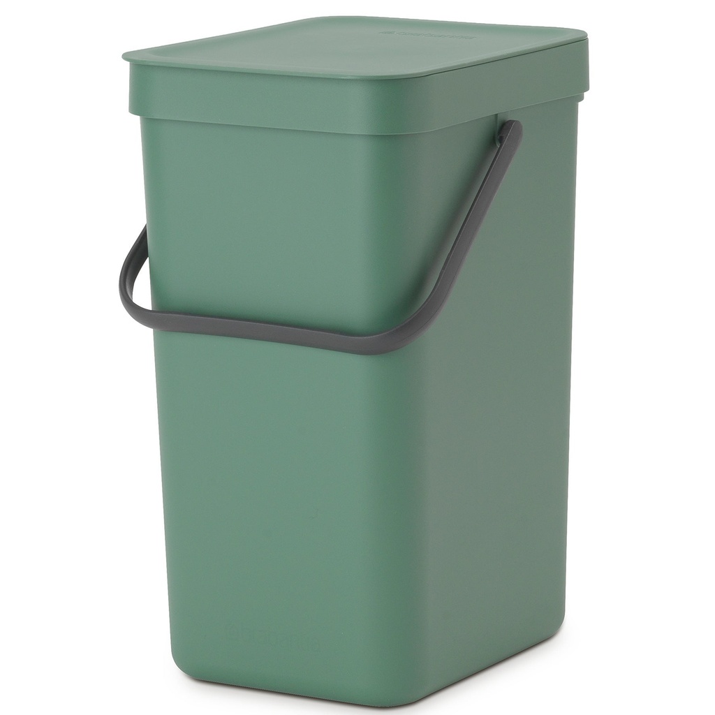 Avfallshink Sort&Go F.Green12L