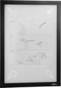 Duraframe Wallpaper A4 svart