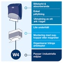 Dispenser TopPak W4 vit/turkos
