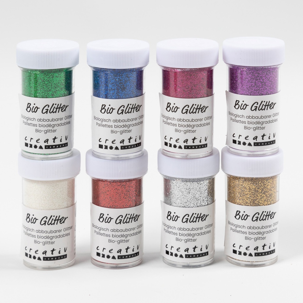Glitter eko mix färg 10gx6/fp