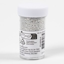 Glitter biologiskt 27ml silver