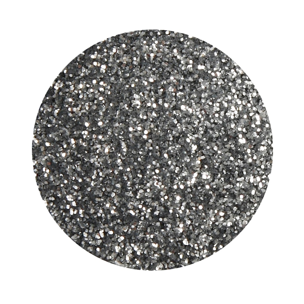 Glitter biologiskt 27ml silver