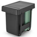 Sort&Go Inbyggnadsbar, 2x15L