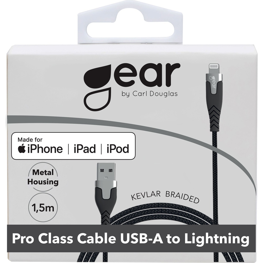 GEAR Laddkabel PRO USB-A till