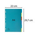 Register A4 returplast 6-flik