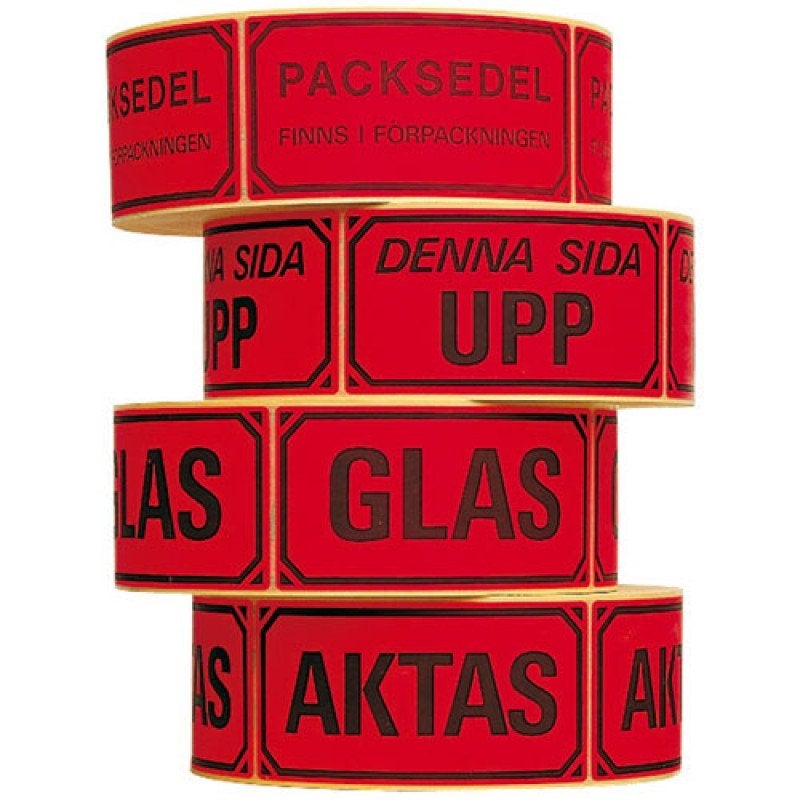 Varningsetikett Denna Sida Upp