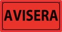 Varningsetikett Avisera 1000rl