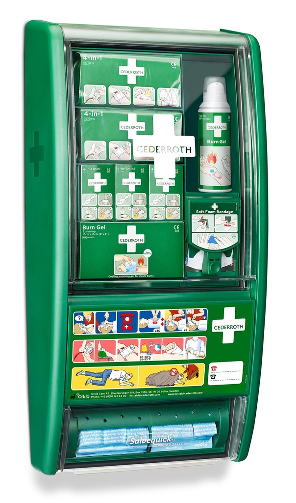 Brännskade station First Aid