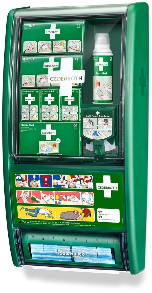 Brännskade station First Aid