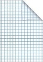 Räknehäfte A5 10x10 rutat brun