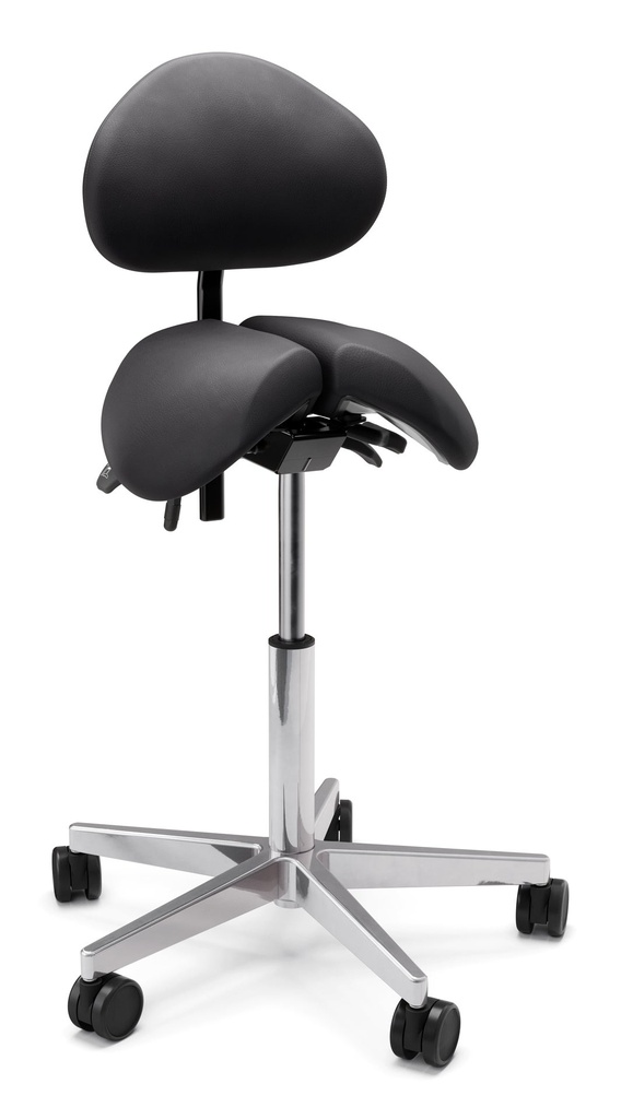 Sadelstol PoloSplit ryggst. sv