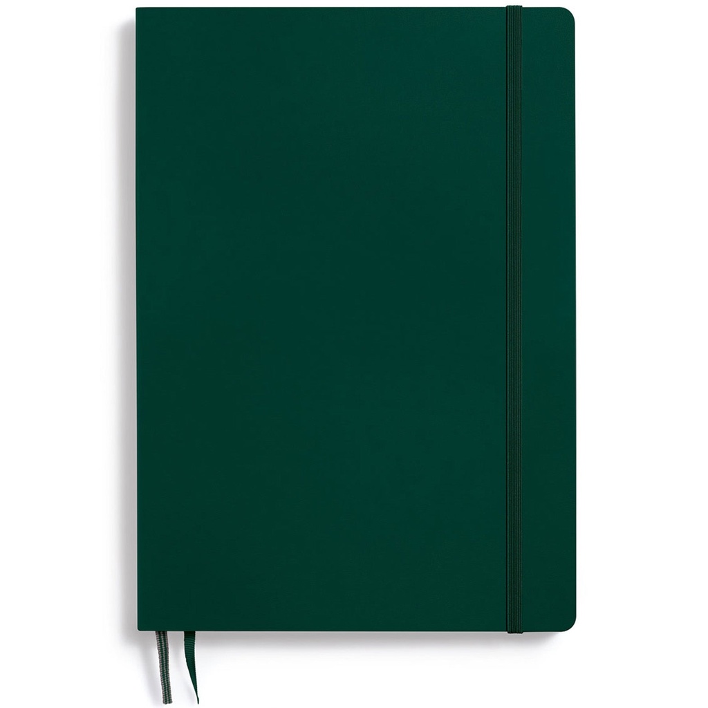 Ant.bok B5 s blank forestgreen