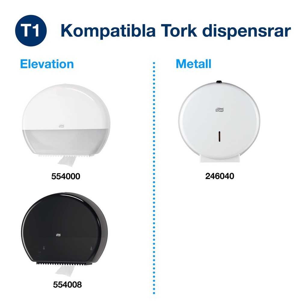 Toalettppr Tork Advanced T1 6/