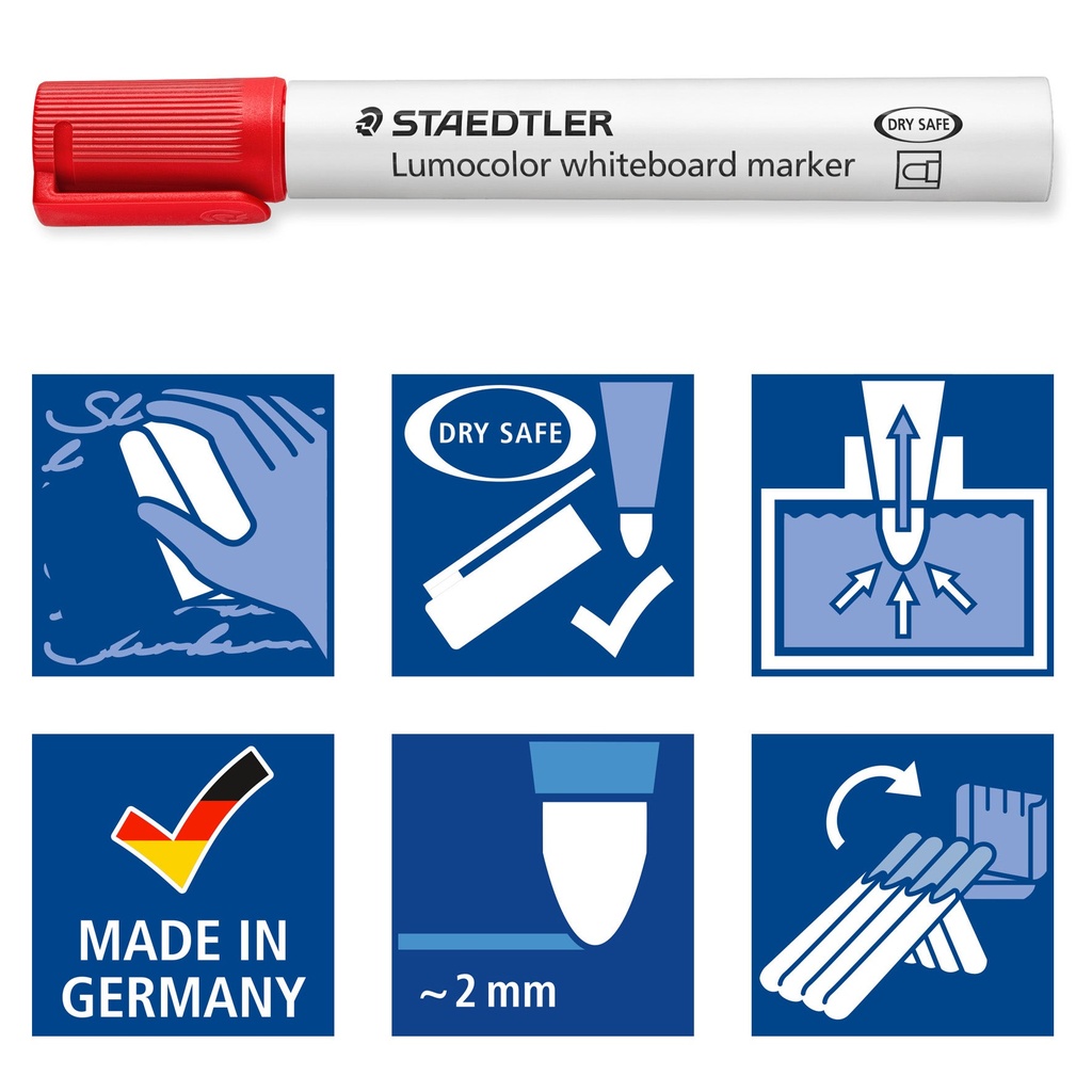 WB-penna Staedtler rund 10/fp