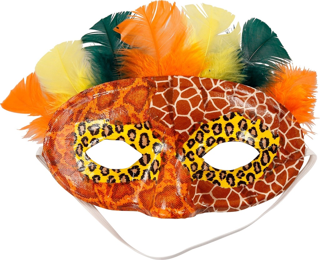 Halvmask papp 9,5x18,5cm 10/fp