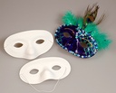 Halvmask papp 9,5x18,5cm 10/fp