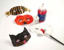 Halvmask papp 9,5x18,5cm 10/fp
