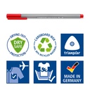 Fiberpenna Staedtler 0,3 20/fp