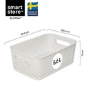 Förvaringsbox  Essence M vit