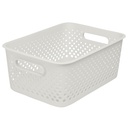 Förvaringsbox  Essence L vit