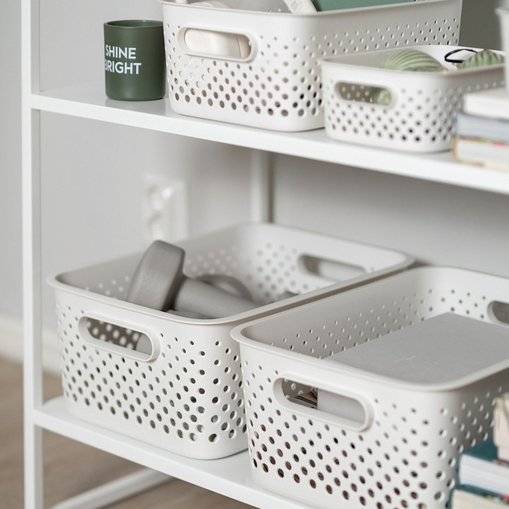 Förvaringsbox  Essence L vit