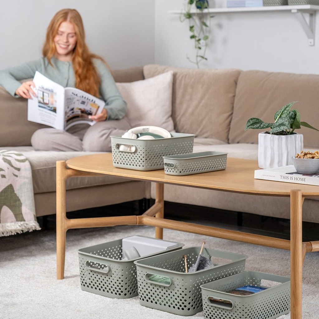 Förvaringsbox  Essence L grön