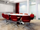 Konferensstol sand/krom