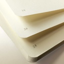 Reporter notepad A6 linj svart