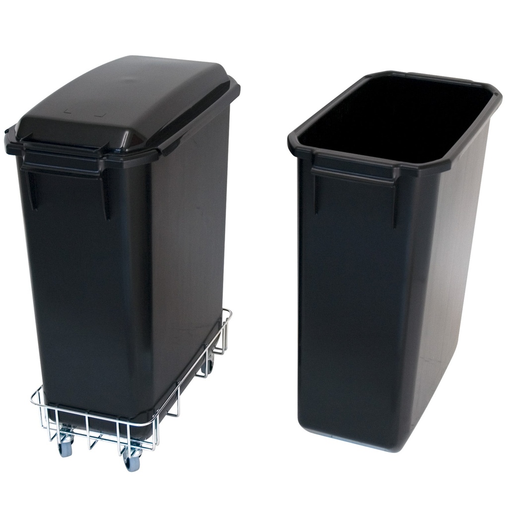 Soptunna Patricia 60L Svart