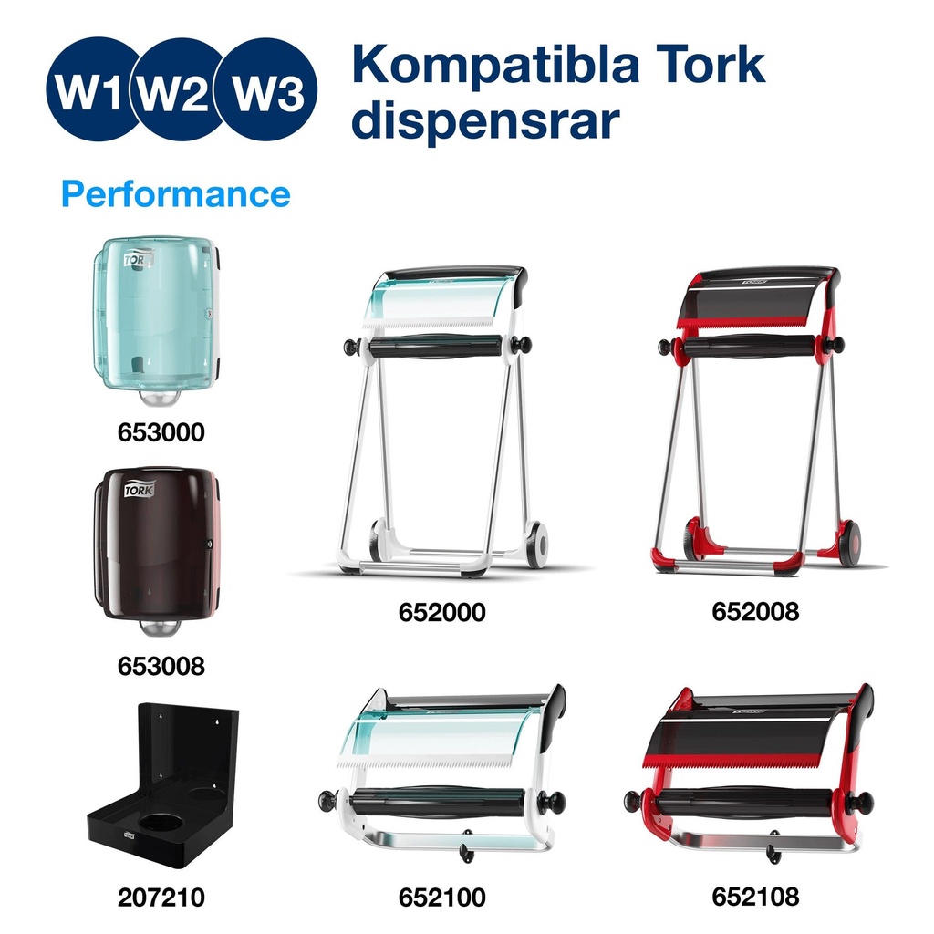 Rengörningduk Tork Flex.W1/2/3