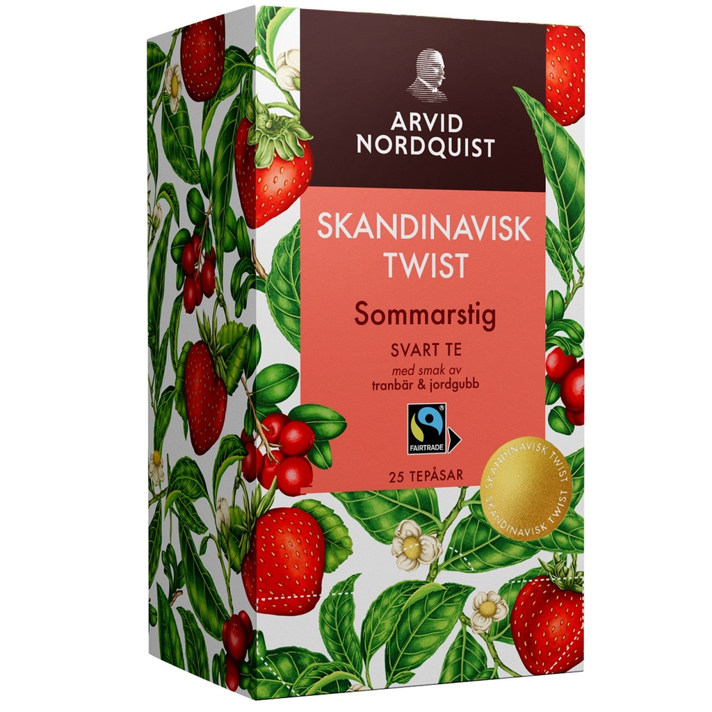Te Sommarstig svart te 25st/fp