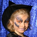 Ansiktsfärg Hallowen mix färg