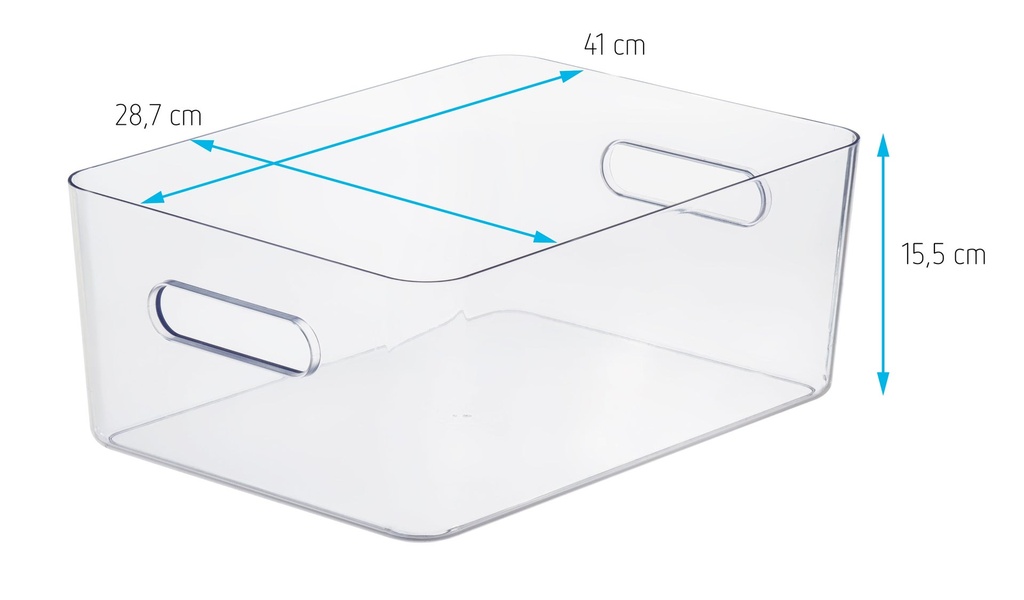Förvaringsbox Compact L klar