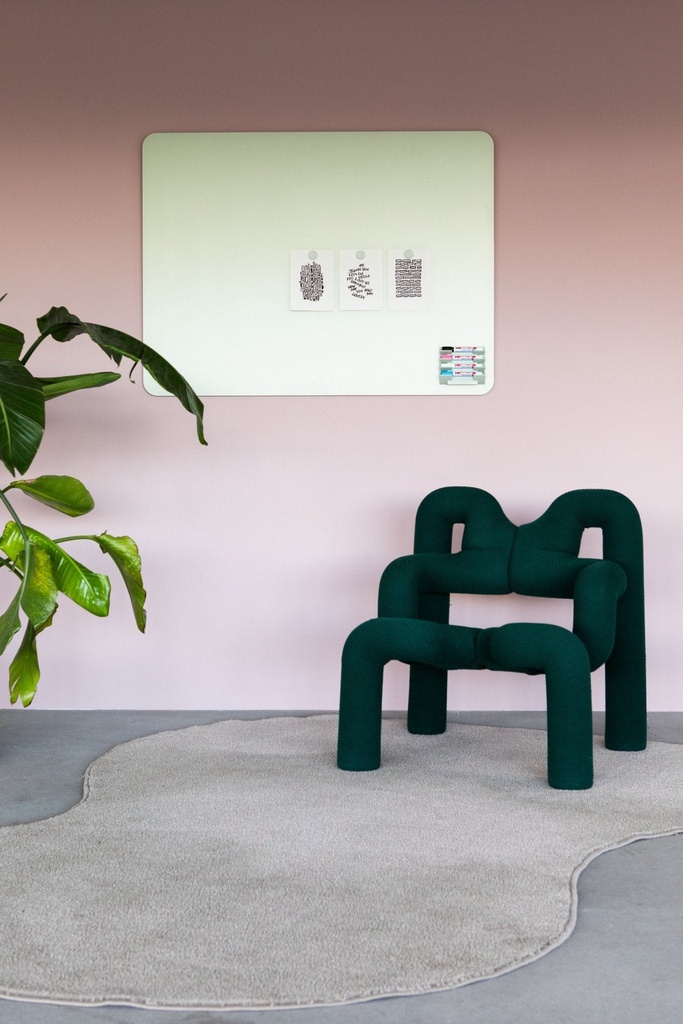 Glastavla RC matt 100x150 sage