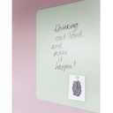 Glastavla RC matt 90x120 sage