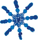 Plastpärlor kristaller 250/fp