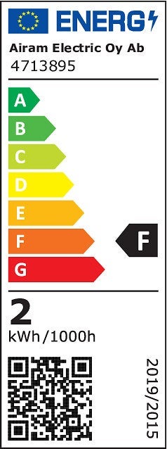 LED päronlampa E14 1,6W 160lm