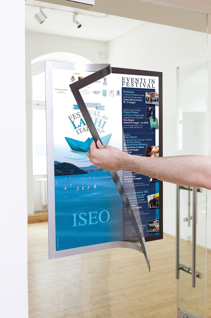 Duraframe Poster A2 silver