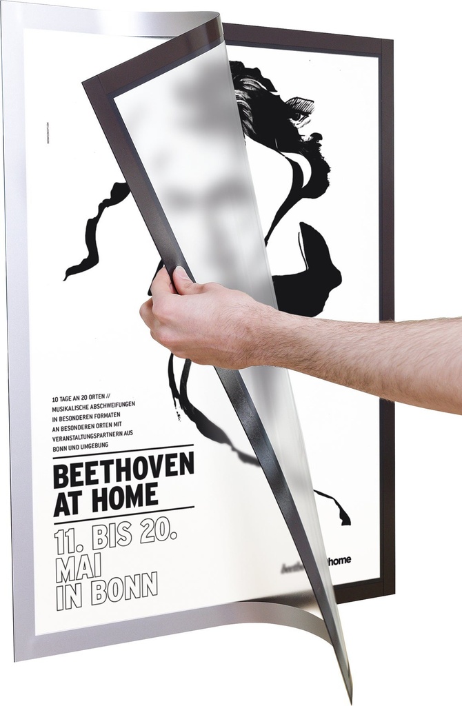Duraframe Poster A2 silver