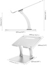 Laptopställ DESIRE2 Riser