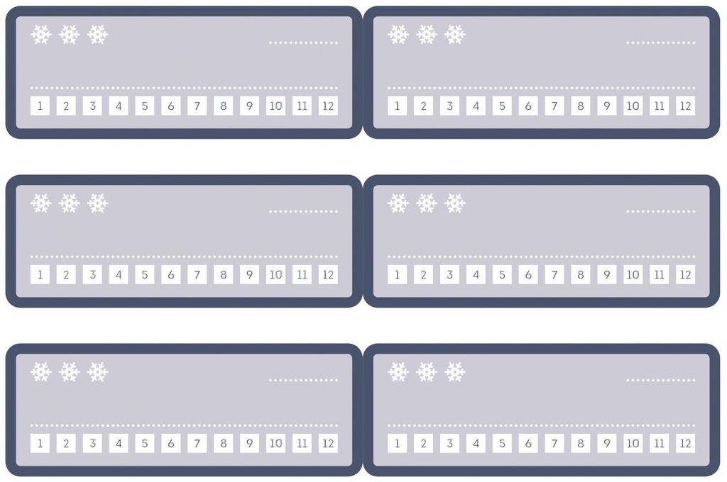 Frysetiket 26x73mm grå 24/fp
