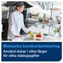 Rengöringsduk Tork Gul W8 40/