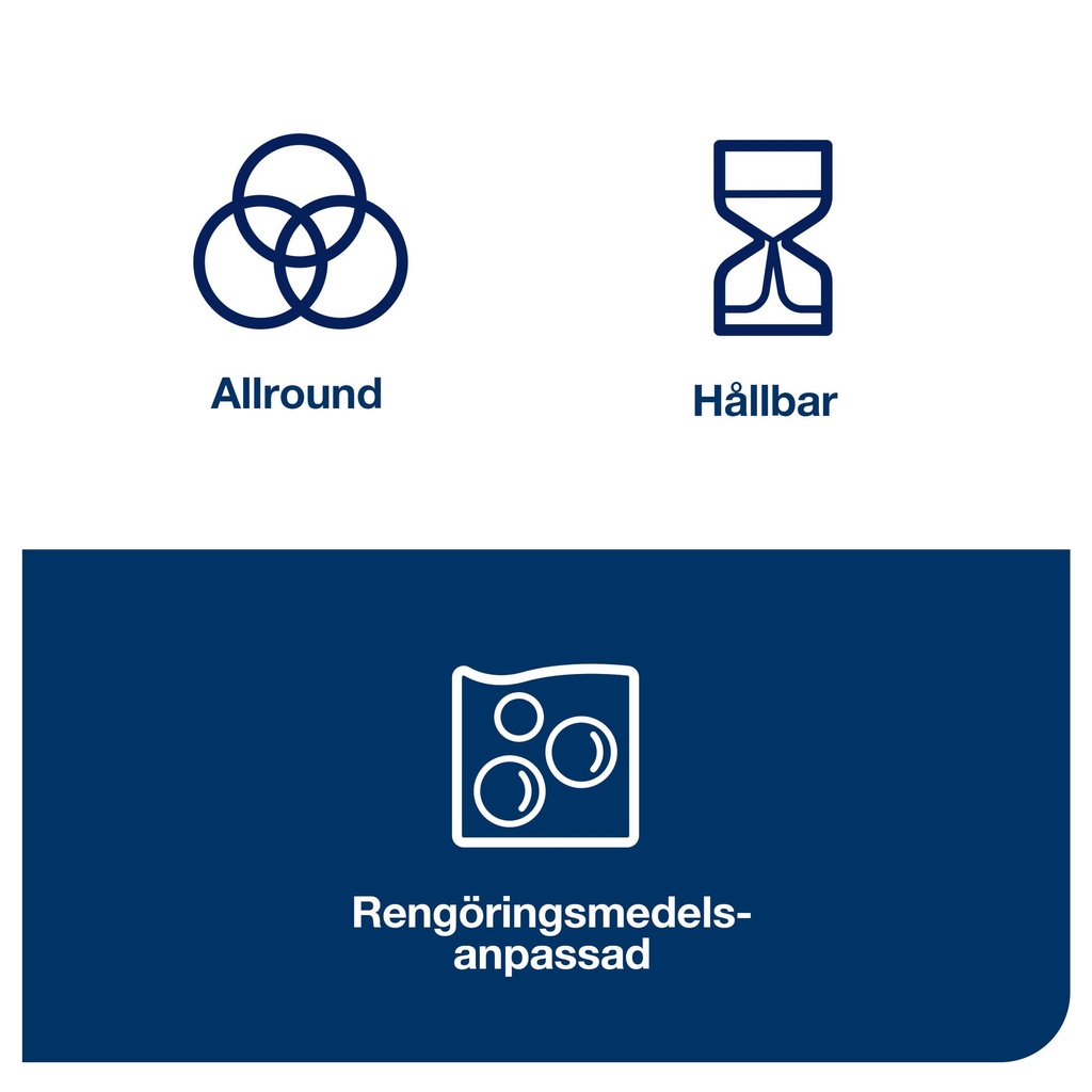 Rengöringsduk Tork Röd W8 40/