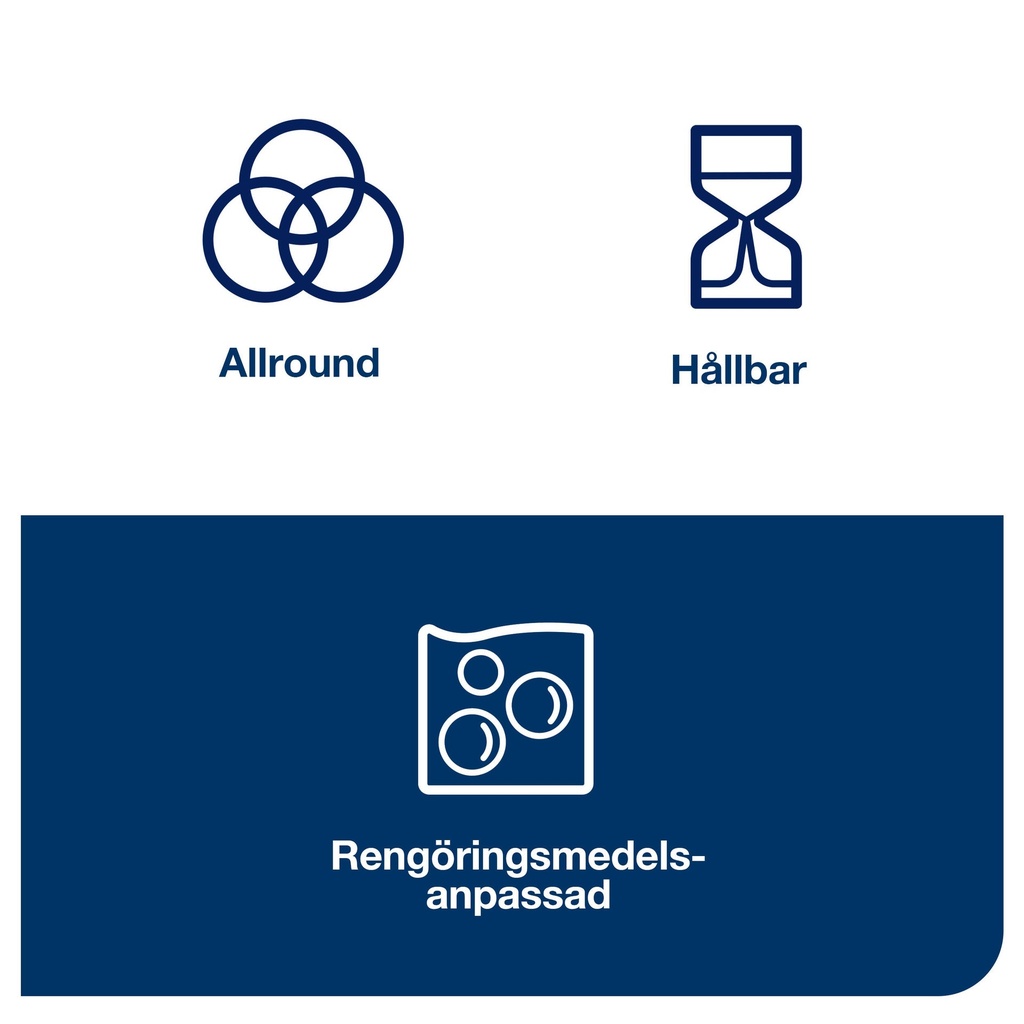 Rengöringsduk Tork Blå W8 40/