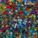 Rocaipärlor 4mm tra.mix 1000g