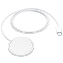 LaddareTrådlös  USB, 1 m, Wht