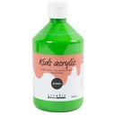 Akrylfärg blank 500ml grön
