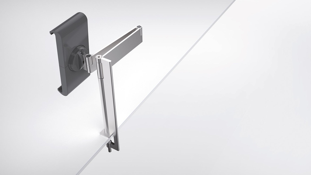 Tablet Holder Table Clamp silv